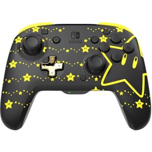 PDP Wireless Rematch Controller - Mario Super Stars Glow in the Dark