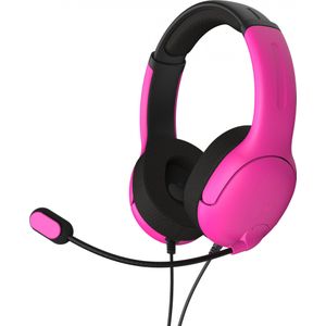 PDP Gaming Airlite Wired Stereo Headset - Nebula Pink