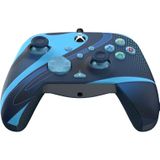 PDP Gaming Rematch Wired Controller - Blue Tide Glow in the Dark