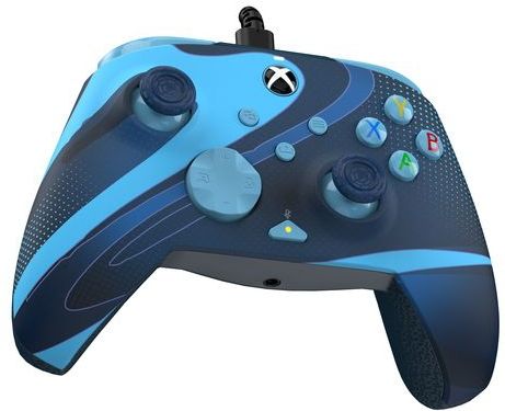 PDP - Rematch - Controller - Blauw - Geavanceerde functies, programmeerbare knoppen, 8 meter USB-C kabel
