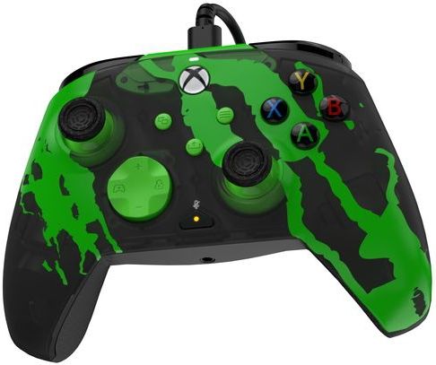 PDP Gaming Rematch Bedrade Controller - Jolt Green - Glow in the Dark - Xbox Series X|S/Xbox One