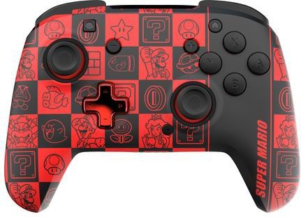 PDP Gaming Rematch Draadloze Controller - Super Icon Glow in the Dark - Nintendo Switch