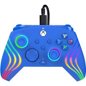 PDP Afterglow Wave Bedrade Controller - Xbox Series X Blauw