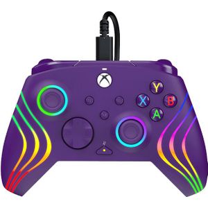 PDP Controller Afterglow Wave - Purple Xbox Series X