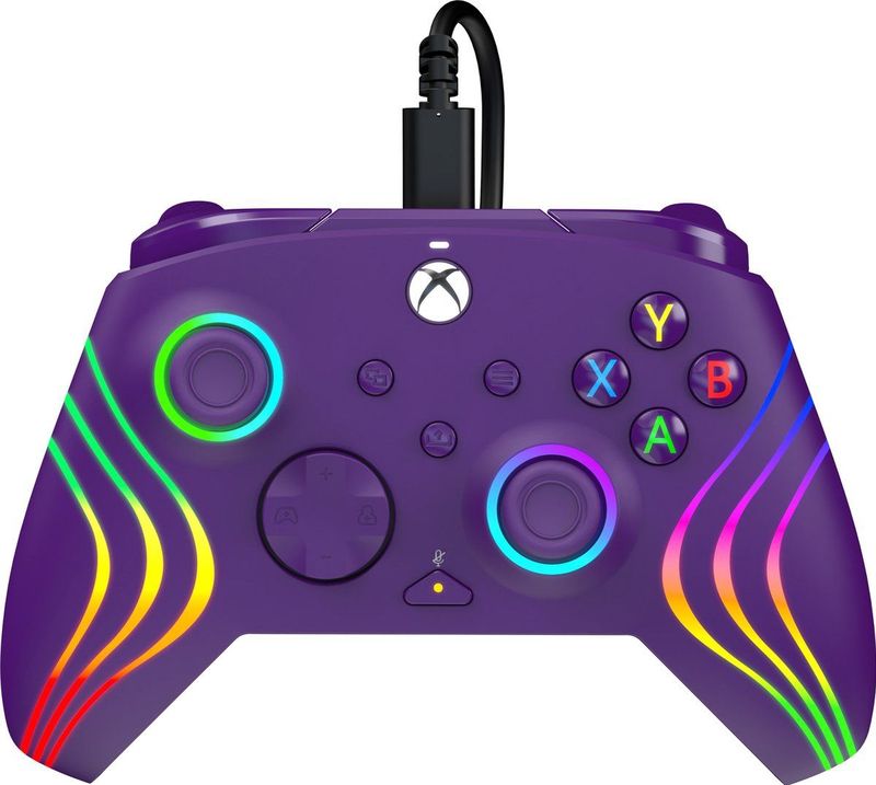 PDP Afterglow Wave (Xbox serie X, Xbox serie S, PC), Controller, Paars