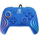 Official Switch Afterglow Wave Wired Controller - Blue