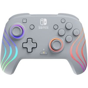 PDP Afterglow WAVE - Bedrade Controller - Grijs - Nintendo Switch