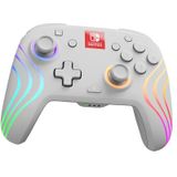 PDP Afterglow WAVE Draadloze Controller - RGB - Back Buttons - Wit - Nintendo Switch