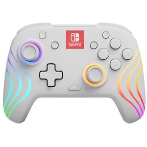 PDP Afterglow WAVE Draadloze Controller - RGB - Back Buttons - Wit - Nintendo Switch