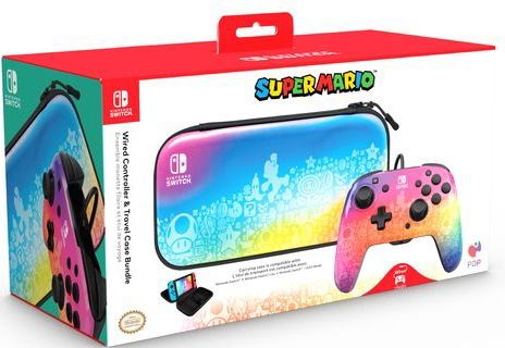Pdp - Star Spectrum - Nintendo Switch-hoes - Zwart - Kunststof