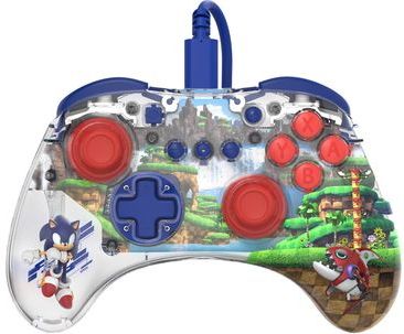 PDP - Realmz - Bedrade Controller - Sonic Green Hill Zone - 3,5 mm-aansluiting