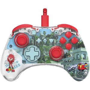 PDP REALMz Wired LED Light-up Pro Controller: Knuckles For Nintendo Switch & Nintendo Switch - OLED Model