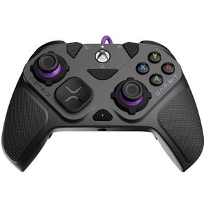 PDP 049-006-GY game controller Zwart, Grijs, Violet USB Gamepad Analoog/digitaal PC, Xbox One, Xbox Series S, Xbox Series X
