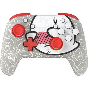 PDP Gaming Rematch Draadloze Controller - Boo-Hoo met bewegingsgloed Glow in the Dark - Nintendo Switch