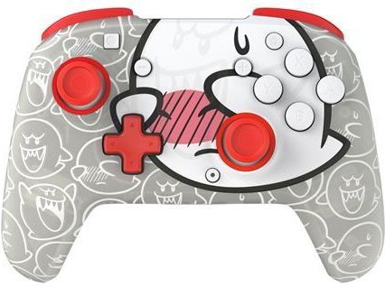 PDP Gaming Rematch Draadloze Controller - Boo-Hoo met bewegingsgloed Glow in the Dark - Nintendo Switch