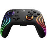 PDP Afterglow WAVE Draadloze Controller - RGB - Back Buttons - Zwart - Nintendo Switch/OLED