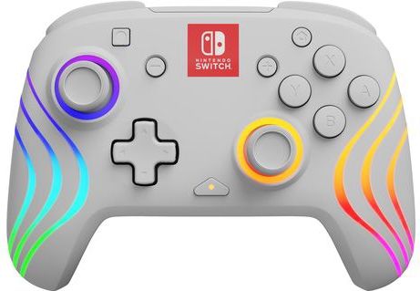 PDP - Afterglow Wave - Draadloze Controller - Wit - Nintendo Switch