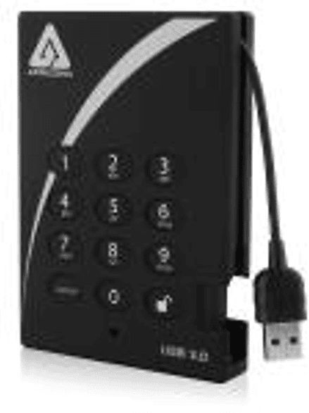 Apricorn Padlock Externe Harde Schijf 1TB - USB 3.0