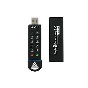Apricorn - SecureKey - USB-stick - Zwart - 120 GB