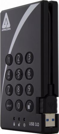 Apricorn Aegis Padlock Cijferslot - Externe Harde Schijf - 2 TB - USB 3.0