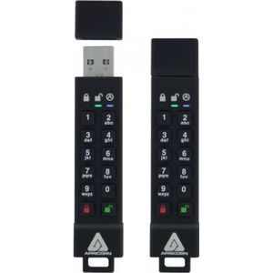Apricorn - Secure Key ASK3z - USB-stick - 32GB - 256-bit AES Hardware Encryptie