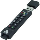Apricorn - ASK3-NX - USB-stick - 4GB - Beveiligd met PIN-code en 256-bit AES XTS-versleuteling