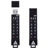 Apricorn - ASK3-NX - USB-stick - Zwart - 32GB - Hardwarematige 256-bit AES XTS-versleuteling