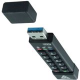 Apricorn - SecureKey 3NX - USB-stick - Zwart - 64 GB, 256-Bit-AES-XTS-encryptie, USB 3.1