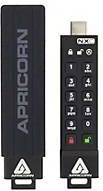 Apricorn - ASK3-NXC - USB Stick - Zwart - 4GB - Hardwarematig Versleuteld, PIN-Code Beveiliging, USB 3.1
