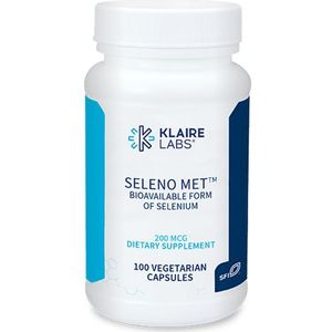 Klaire Voedingssupplementen seleno methionine 200 100 capsules