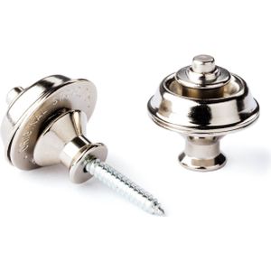 Straplok Jim Dunlop Dual Straplok Dual – nikkel, 2 stuks nikkel