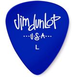 Jim Dunlop 486PLT plectrumset gel light speler (12 stuks) blauw