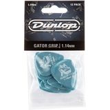 Dunlop Gator Grip 1.14mm 12-pack plectrumset blauw