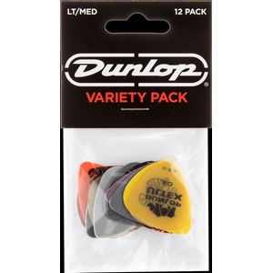 Dunlop ADU PVP101 Variety Pack 12er Plektrenset für Gitarre