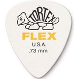 Dunlop 428P73 Tortex Flex plectrums 0,73 mm, 12 stuks