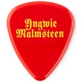 Dunlop YJMP02RD Yngwie Malmsteen Custom Delrin Pick Red 2.0 mm plectrumset (6 stuks)