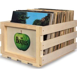 Crosley vinyl opbergkrat - The Beatles - Apple
