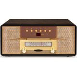 Crosley Rhapsody Retro Platenspeler – AM/FM Radio en CD-Speler – Inclusief Bluetooth