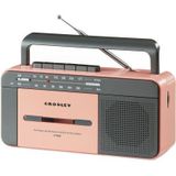 Crosley Cassette Player - Rose Gold/ Grey