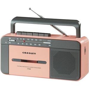 Crosley Cassette Player - Rose Gold/ Grey