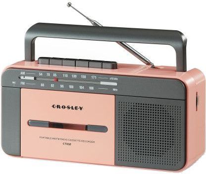 Crosley Cassette Player - Rose Gold/ Grey
