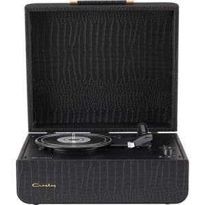 Crosley - Mercury - Black croc - Zwart - Bluetooth