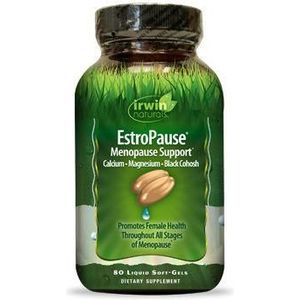Irwin Naturals - Estropauze - Kruidenpreparaat - Met Mineralen - 4 Liquid Soft Gel Capsules