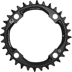 Sram X-sync 104 Bcd Chainring Zwart 38t