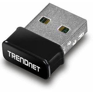 TRENDnet TEW-808UBM Micro AC1200 MU-MIMO Wireless USB-adapter, Dual Band ondersteunt 2,4 GHz/5 GHz, compatibel met Windows/Mac