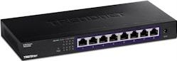 Trendnet - Teg-s380 - Switch - Zwart - 8 Poorten - Metalen Behuizing