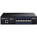 TRENDNET - TL2-F7120 - Netwerk-switch - 12-poorts - 10G Layer 2 Managed SFP+