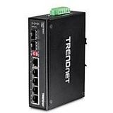 Trendnet - Ti-G62 - Netwerkschakelaar - Zwart - 6 Gigabit Poorten - IP30 Bescherming