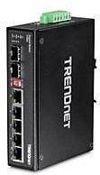 Trendnet - Ti-G62 - Netwerkschakelaar - Zwart - 6 Gigabit Poorten - IP30 Bescherming
