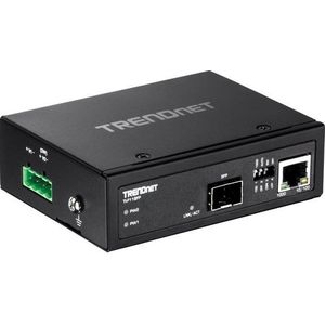 TRENDnet TI-F11SFP Mediaconverter - zwart TI-F11SFP